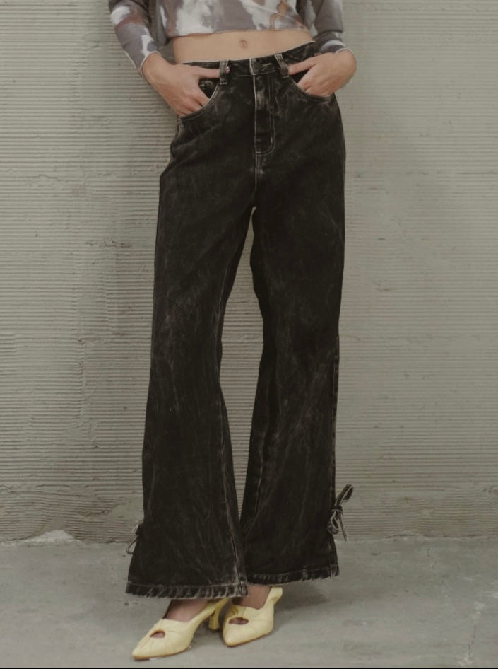 Washed Flare Jean
